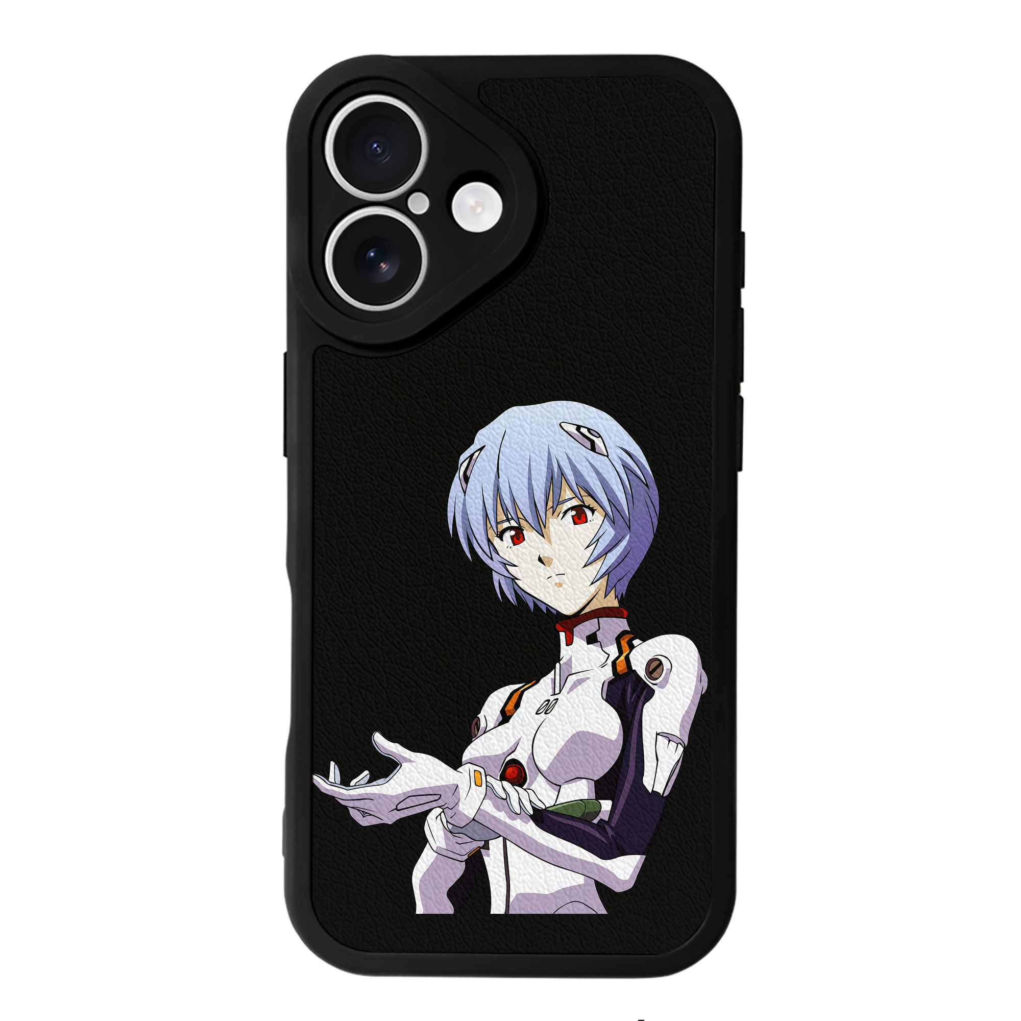 （画像用） EVA 新世紀エヴァンゲリオン 【iPhone 16シリーズ対応】シリコンスマホケース（レザー調） 材質：シリコン